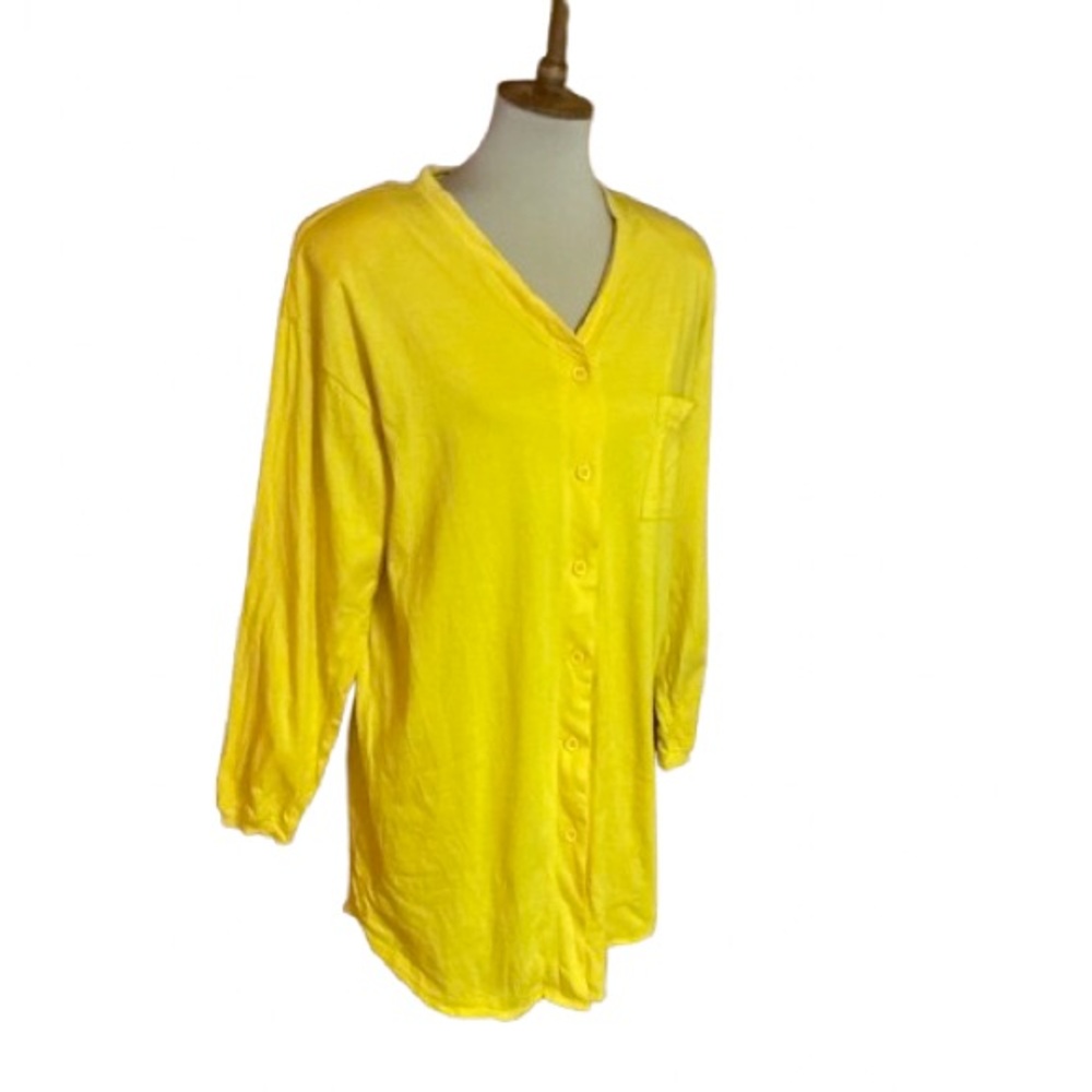 Vintage 80s Gold Oversized Cardigan